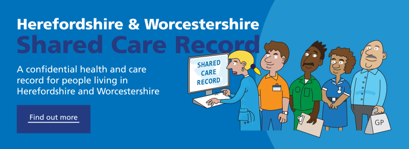 H&W Shared Care Record banner